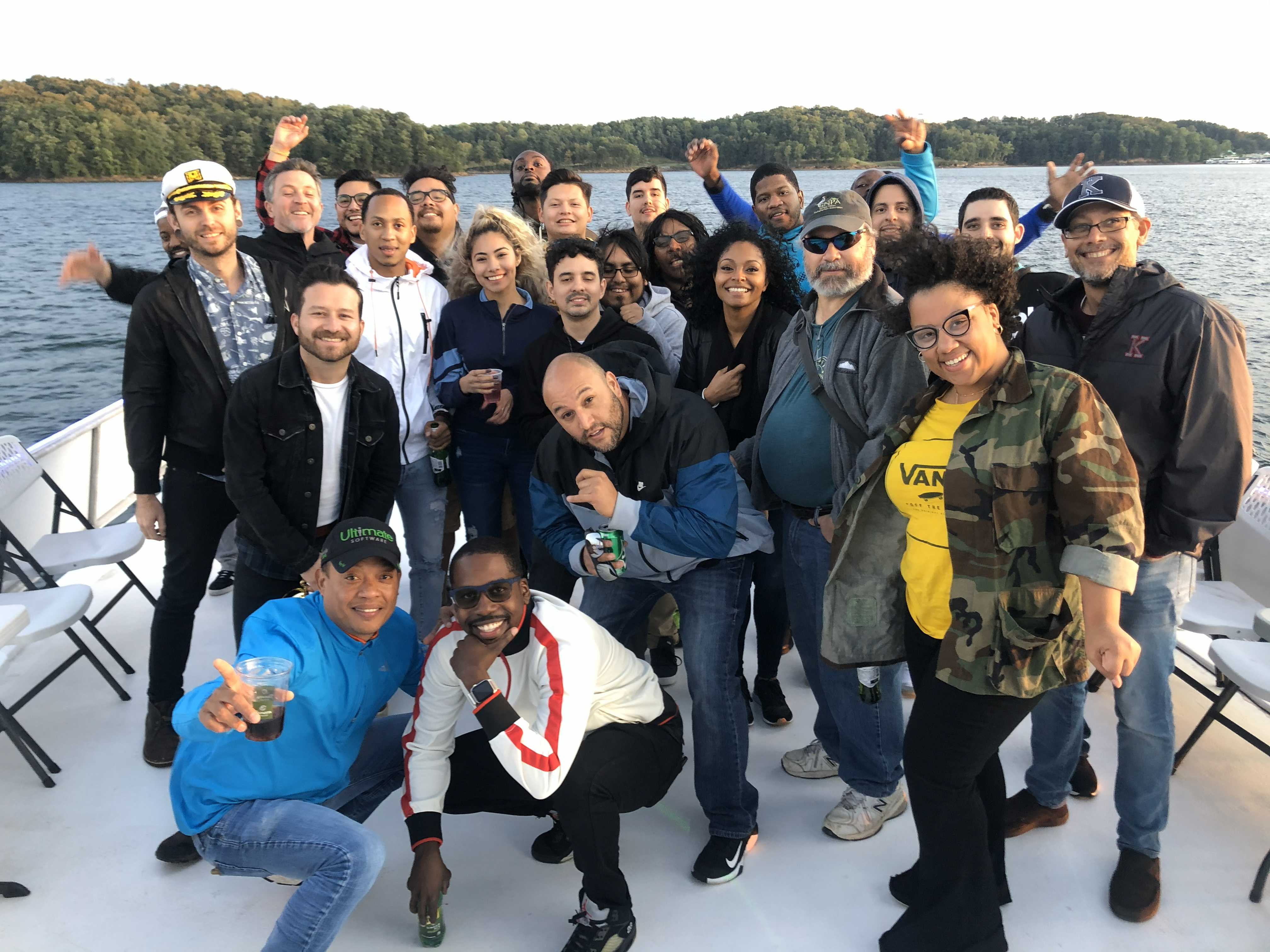 Staying at Lanier Islands 4 Corporate team building cruise on Lake Lanier